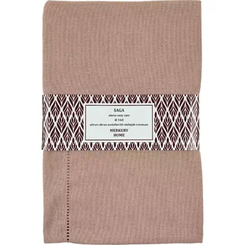 ubrus Ubrus SAGA světle růžový 160 easy care