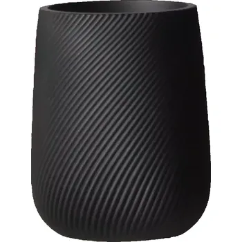 Koupelnový nábytek Kelímek Ribs černý