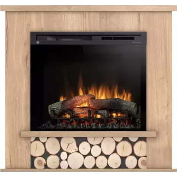 Elektrický krb Tula 28 dub světlý