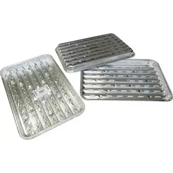 Zahradní gril Alu grilovací miska 48140 3 KS