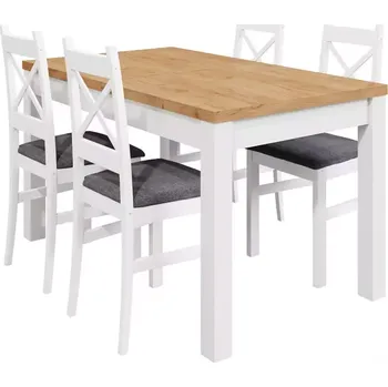 Jídelní set Jídelní set Mini bílá/craft