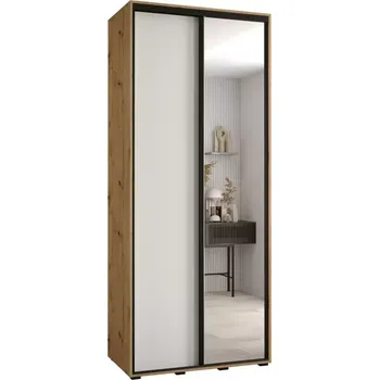 Předsíňová stěna Skříň 45 Canaris 3 120 artisan/bílá/černá