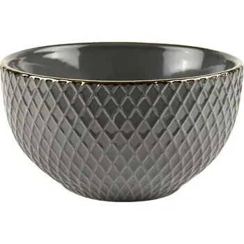 Talíř Miska malai 13.5cm šedá 639871