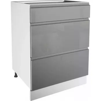 Kuchyňská skříňka Gardena D60S3 grey