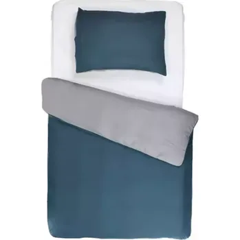 Povlečení Povlečení Owen 200x220 zelená/šedá