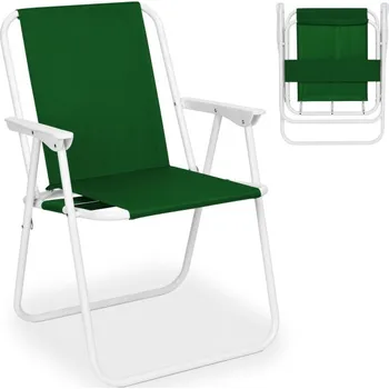 Jídelní židle Kempová židle ALAN zelená