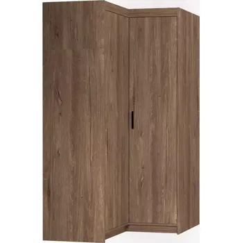 Kancelářská sestava Skříň Elena 2D Rohová dub lefkas