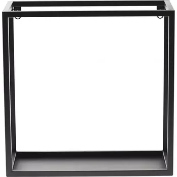 Obývací stěna Police Loft černá kws-715/02 35x15