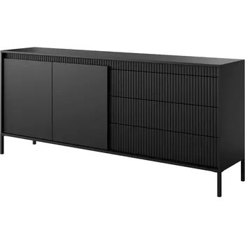 Kancelářská sestava Komoda Senso C 187 2D3S black