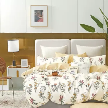 Povlečení Povlečení z bavlněného saténu ALBS-M0022B 140x200