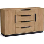 Komoda III craft zlatý 160x98x48