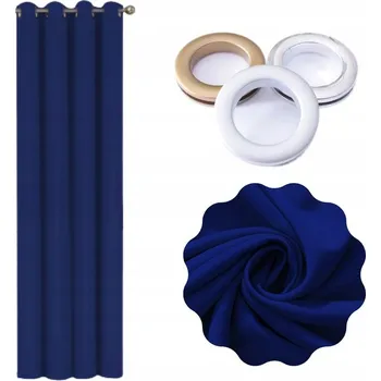 Závěs Závěs zatemňovací s kroužky 135 cm x 260 cm