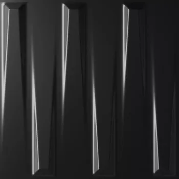 Obklad Dekor Dutton Black Satin 25/25