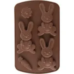 Silikonová forma na pečení zajíčci