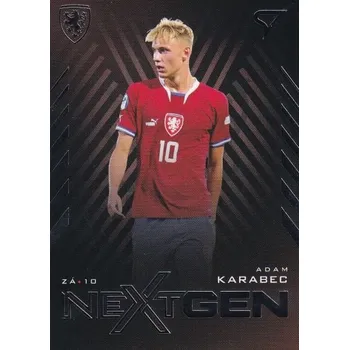 Sběratelský sportovní předmět insert karta ADAM KARABEC 2024 Hrdí Lvi NextGen číslo NG-7