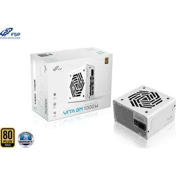 PC skříň FSP VITA GM White/1000W/ATX 3.1/80PLUS Gold/Modular/Retail