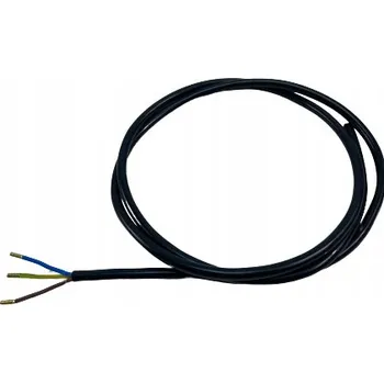 elektrický kabel Kabel PVC 3x0,75 OMY černý