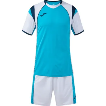 Komplet JOMA LIGA PRO, barva tyrkysová - bílá - tmavě modrá, velikost M