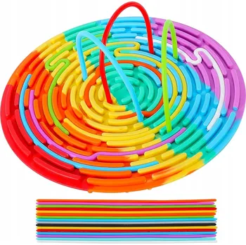 Hračka pro nejmenší Senzorická Hračka Silikonová antistresová tabulka oboustranná pro autismus ADHD