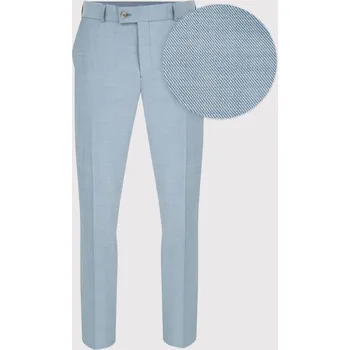 Pánské kalhoty Pako lorente pánské elegantní kalhoty modré velikost 188/92