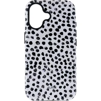 Pouzdro na mobilní telefon Kryt iPhone 16 AURIX MagSafe Minimalist Dots (obal neboli pouzdro na iPhone 16)