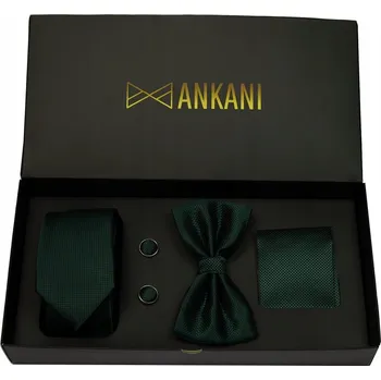 Kravata Ankani Motýlek 032MPKS zelený