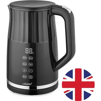 Rychlovarná konvice Rychlovarná konvice Maestro, bezdrátová, dotykový panel, 1,7 l, 2200 W, MR-039 - britská zástrčka