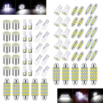 Osvětlení interiéru vozidel LED OSVĚTLENÍ INTERIÉRU AUTA 6000K 12V T10 SMD 70 LED