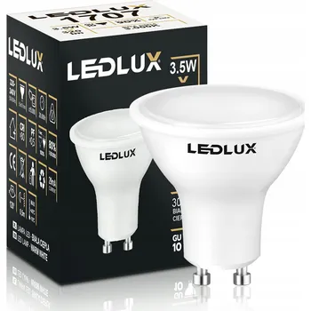 Žárovka LED žárovka GU10 LEDLUX 3,5 W teplá bílá 320 lm 30000 h