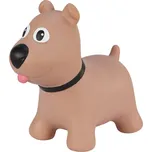 Tootina hnědý pes - nafukovací skákací hračka pro děti