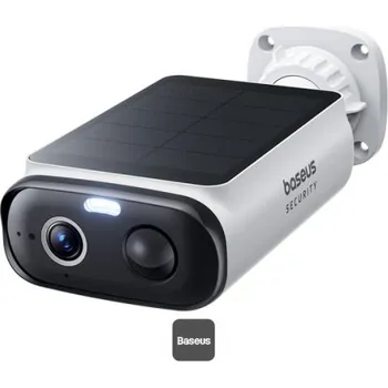 IP kamera Venkovní kamera se solárním nabíjením Baseus Security S1 Lite, 2K bílá