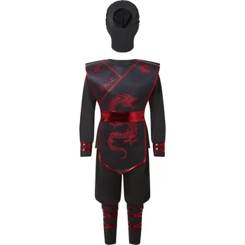 Karnevalový kostým Chlapecký kostým "Pirát" / "Nindža" / "Kovboj" / "Policie" / "Hasič" (nindža, 146/152)