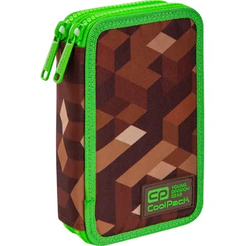 Penál Penál CoolPack City Jungle, robustní, prostorný C66199/F