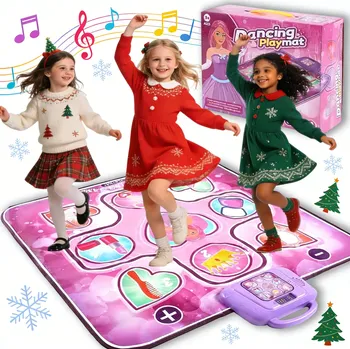 Taneční podložka Hudební podložka na tancování, interaktivní taneční hra s Bluetooth pro děti
