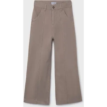 Dívčí kalhoty Dětské kalhoty Mayoral wide leg 7580.8G.Junior.9BYA béžová 08X, vel. 140