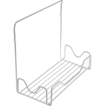 Koupelnový nábytek Koupelnová polička ABJ, na koupací potřeby, nástěnná, bílá