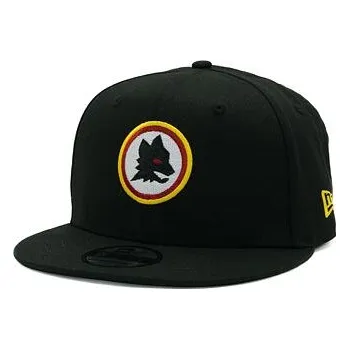 Kšiltovka Kšiltovka New Era - 9FIFTY Lupetto AS Roma - Black velikost S/M (55-58 cm)