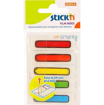 Samolepící bloček Papírové indexové záložky Stick'n 12 mm