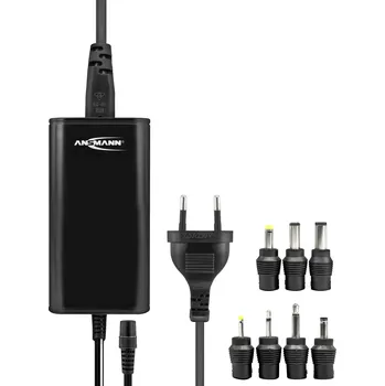 Ansmann 1201-0025 zásuvkový napájecí adaptér, nastavitelný, 15 V/DC, 13.5 V/DC, 12 V/DC, 9 V/DC, 7.5 V/DC, 6 V, 5 V/DC, 2250 mA, 27 W