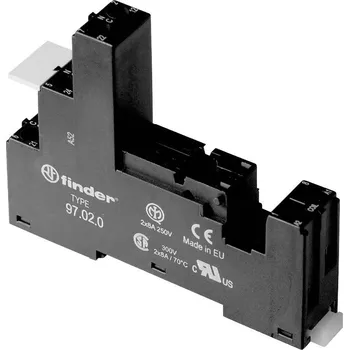 Relé Finder 97.02.0 patice pro relé 1 ks