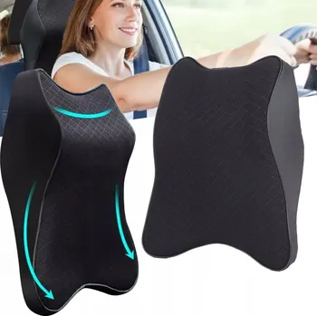 Polštář POLŠTÁŘ POD HLAVU DO AUTA - CESTOVNÍ OPĚRKA KRKU A ZAD
