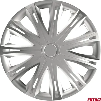 Poklice na kolo Puklice Spark 16” stříbrná sada 4ks COLOR BOX