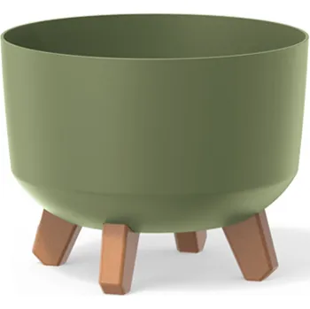 Květináč Květináč Prosperplast Gracia DGRL240-5615C zelená barva