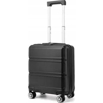 KONO Kabinové zavazadlo 25L - černé ABS s TSA zámkem