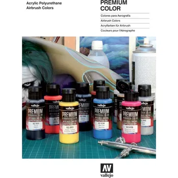 Vzorník barev Vallejo CC081: PREMIUM Color