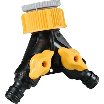 Zahradní hadice Dvojitý rozdělovač vody pro dvě hadice 1 "-3/4" Greenmill GB1682C