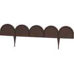 Zahradní hrana Prosperplast Garden Line IKRA-R222 10m - tmavě hnědá