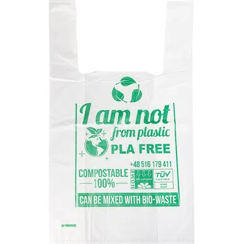 Sáček na potraviny BIO sáček, ekologický, kompostovatelný, balení po 100 kusech