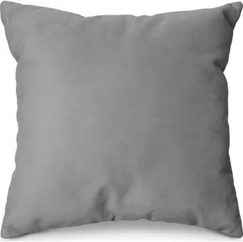 Polštář POLŠTÁŘ ŠEDÝ 50x50 POLŠTÁŘ OZDOBNÝ NA POHOVKU POSTEL