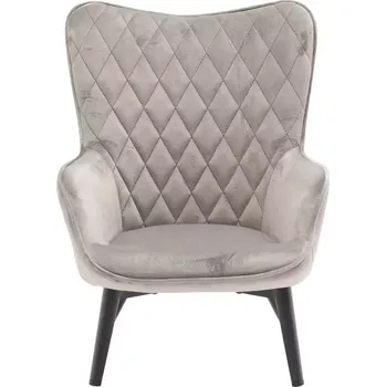 Křeslo Křeslo Mini Light Grey Velvet 12